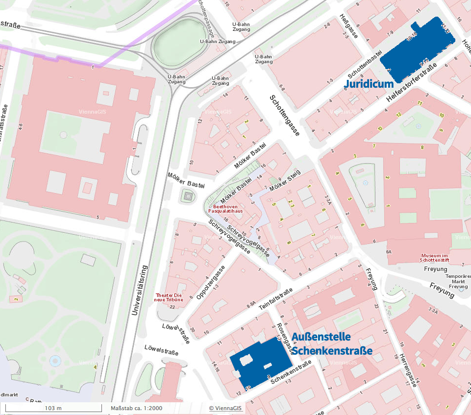 Stadtplan © Stadt Wien - ViennaGIS